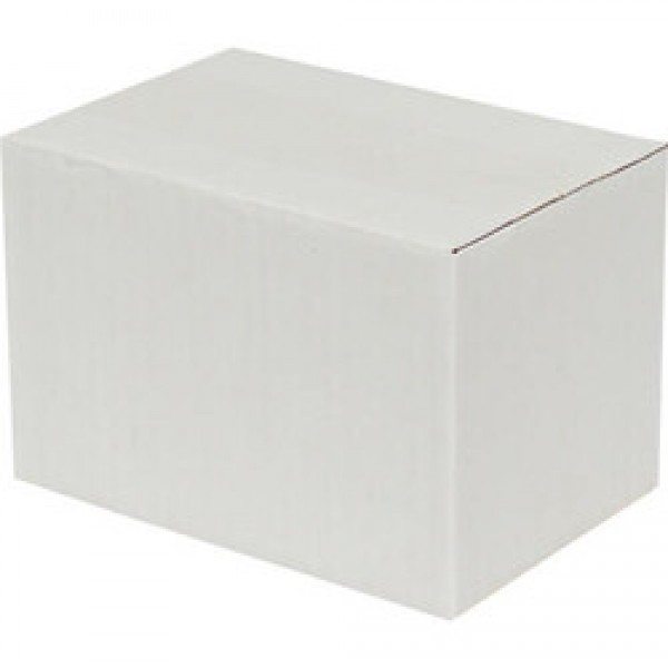 20x10x10cm Tek Oluklu Koli - Beyaz